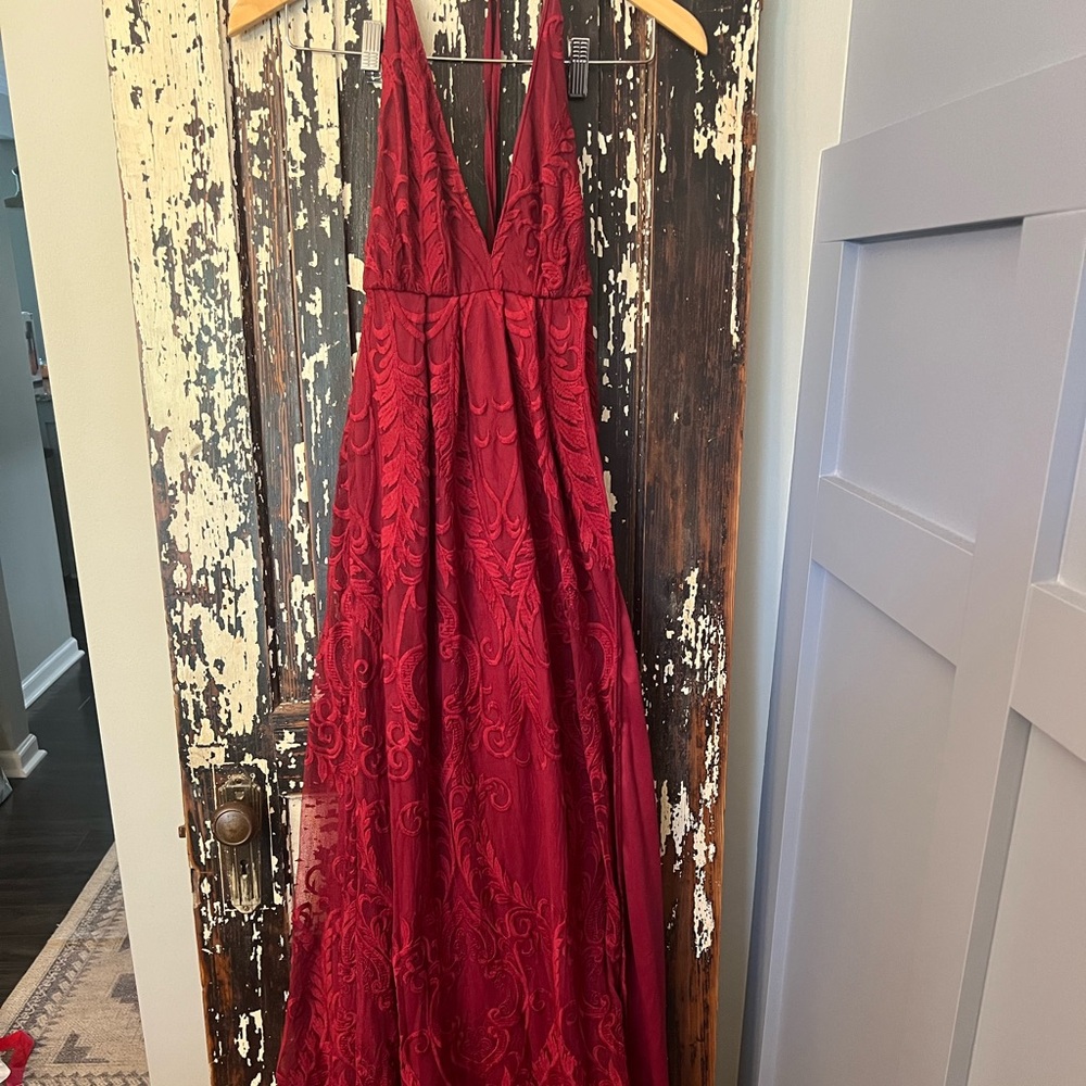 Hello Molly Red Elegant Dress